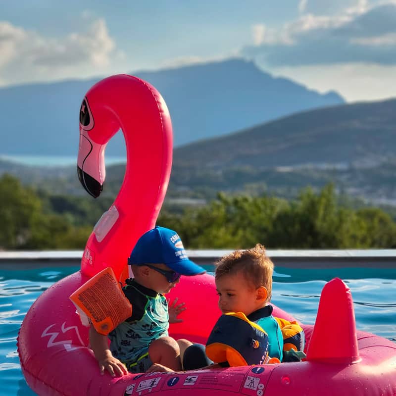 Grésy-sur-Aix : une piscine privée pour l'anniversaire de votre enfant.